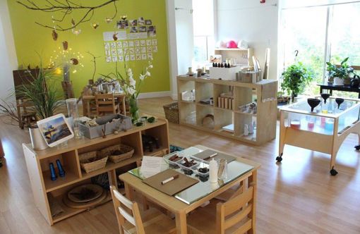 a room in an EarlyON child and family centre